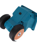 Heavy Duty Cordless Mini Bench Grinder With A Rock Solid 5500 Rpm Motor and rubber wheels for stability during precise sharpening tasks.