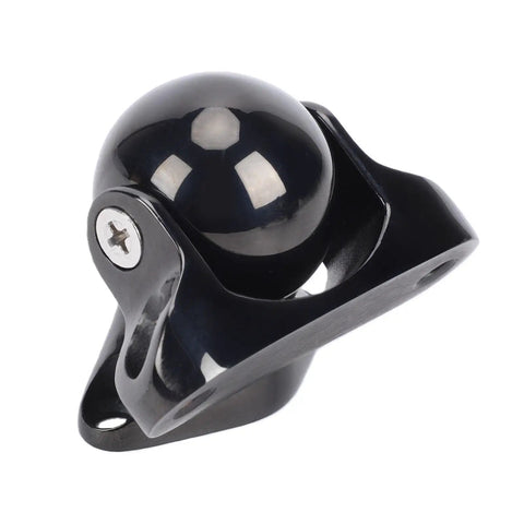 Heavy Duty Marine 316 Stainless Steel Door Catch With A Rock Solid Magnetic Latch And Salt Water Resistant Black Finish For Boats Yachts Rv Vans And Campervans.