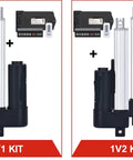 Tried And True Workhorse 24V Electric Linear Actuator with controller for industrial applications and heavy duty door openers.