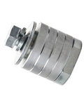Sweet Heavy Duty Angle Grinder To Wall Groove Cutter Adapter M10 Thread Mount, steel, compact design, for 4 and 6 inch grinders.