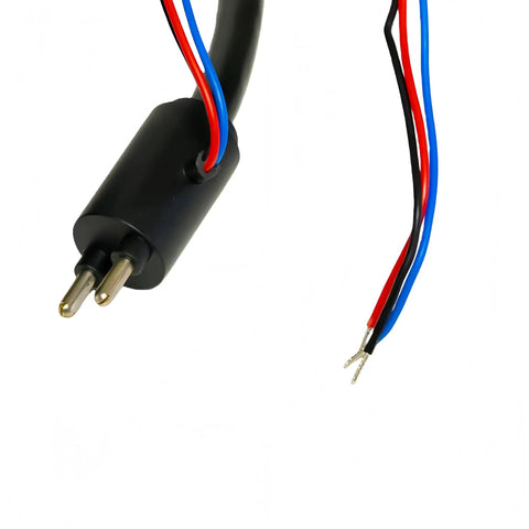 EC5414E ECM Refrigeration Blower Motor Compatible With Rescue 4-25 Watt 115-230V 1550-1650 RPM wiring harness with connector.