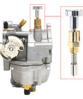 Premium Adjustable Multi Gear Motorcycle Carburetor Choke Plunger with metal shaft and 61mm mushroom head for tuning.