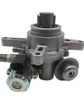 Heavy Duty High Pressure Fuel Pump For Porsche Panamera 2008 To 2010 Direct Oe Replacement 94811031502 side view with steel finish.