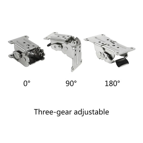 Self Locking Folding Hinge For Table Legs And Chair Extensions 0 To 90 To 180 Degree Adjustable