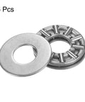 Heavy Duty Thrust Needle Roller Bearings In A Five Pack Kit Crafted From Hardened Chromium Steel Built Like A Tank For Smooth Operation And Heavy Grinds AXK0819, showing two needle rollers and matched washers.