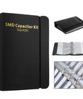 Top Shelf SMD 0201 Capacitor Kit Packing 2550 Surface Mount Chips With Broad Values From.5Pf To 220Nf Sorted In A Sweet Labeled Folio