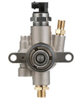 Heavy Duty Direct Injection High Pressure Fuel Pump with mechanical drive shaft, front view, high resistance material, precise design.