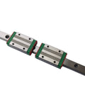 2-Piece MGN15-H Type Linear Slider Carriage Block For Miniature Linear Rail Guide MR15, high-precision bearing steel