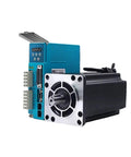 1pc 3-phase NEMA 42 closed-loop stepper motor driver kit with blue control unit and silver motor
