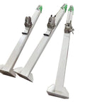 Heavy Duty 30 Foot Telescoping Mast With Manual Hydraulic Electric Lift Options Stainless Steel Construction Includes Hand Winch