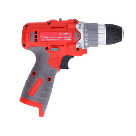 Heavy Duty Cordless Drill Driver Pumping 52 Nm Of Raw Torque With 25 Adjustable Speeds And Instant Reverse Switches for DIY use.