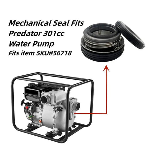 Bombproof Heavy Duty Silicon Carbide Mechanical Shaft Seal For 3 Inch 301cc Full Trash Water Pump Replacement Part Fits Predator Models And Honda Wt30xk4a Wt40xk3a Construction Pumps Works Like A Champ and water pump assembly.