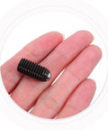 Heavy Duty Carbon Steel Ball Spring Plunger Screws With Hex Key Bolts in hand, showcasing size and design for reliable use.