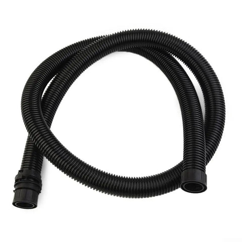 Pro Drywall Sanding Vacuum Dust Collector With 2M Hose And Self-Priming Bag, Essential Wall Sander Attachment For Clean Power Tool Use, Grey And Black Finish, black flexible hose