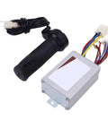 Electric Motor Controller Throttle Grip Beefy High Efficiency Aluminum Alloy For Electric Bikes Tricycles And Motorcycles With Precise Speed Control And Built In Safety Protections