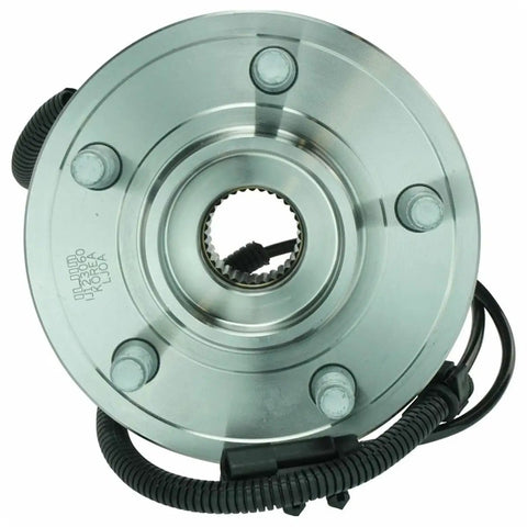 Front Wheel Hub Bearing Assembly 2 Piece Kit For Dodge Nitro Jeep with precision machined components and wiring.