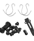 Knifemen Gonna Swear By This Badass 20 Piece Pocket Knife Upgrade Kit Featuring Deep Carry Clip And Omega Springs Compatible With Benchmade Bugout 535 hardware set with screws and clips.