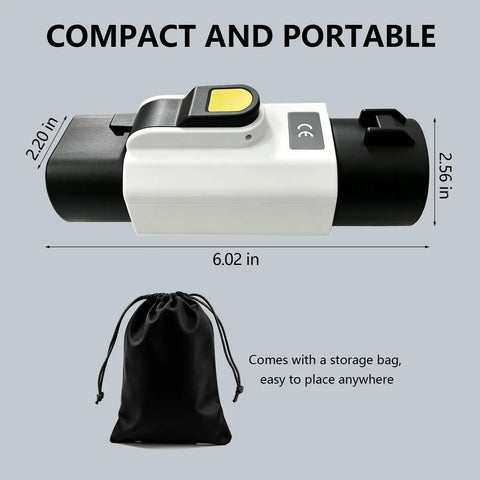 Type 1 to GBT EV Charging Adapter SAE J1772 to GBT Converter 32A with compact dimensions and storage bag.