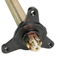 Beefed Up Rear Axle Complete Kit With Wheels, Brake, Sprocket And Hub For Go Kart ATV Quad 110cc 125cc 150cc, 3 stud hub