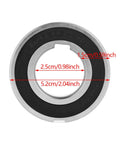Heavy Duty One Way Sprag Clutch Bearing With Dual Keyway Freewheel Design Built Tough As Nails From Hardened Steel For Zero Hassle Operation And Bulletproof Grip In Gritty Machinery close-up showing dimensions and details.