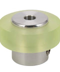 100mm Aluminum Polyurethane Encoder Wheel For Rotary Encoders Pro Grade Workhorse Industrial Measuring Wheel For Velocity And Position