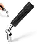 Ice Cream Maker Handle Replacement Part With Adjustable High Accuracy Lever For Precise Scoops Easy Install Must Have Plastic And Metal Kitchen Accessory For Home Use, black handle with metal lever