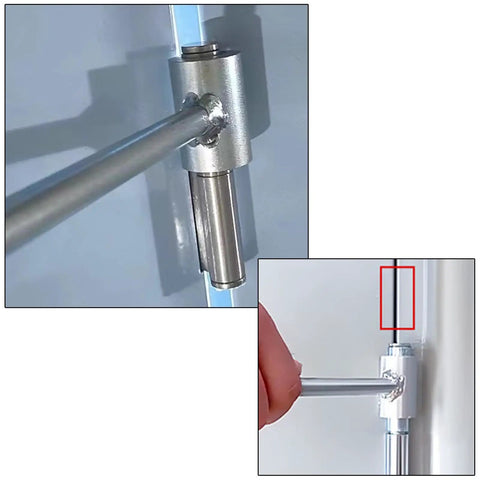 Close-up of Two Sets Adjustable Door Hinge Bender Wrench Kit for Sagging Doors and Gap Adjustment 14 to 19mm and 23 to 25mm