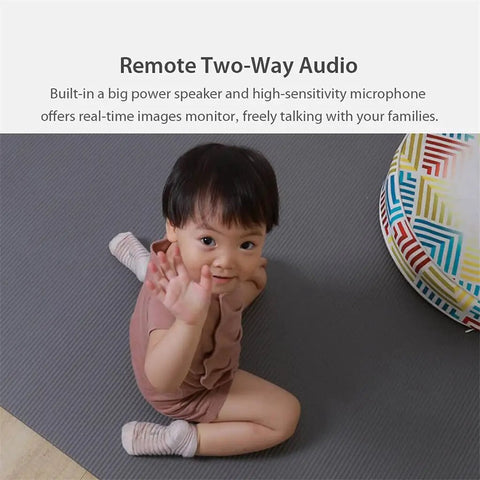 Badass Outdoor Camera Setup With 1080P Clarity And Killer Night Vision For Serious Home Security And Surveillance Goals. Relies On 2.4G Wireless Hookup To Watch your child playing on mat.