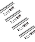 Built Like A Tank Dual Axis Linear Motion Guide Rail SGR10 4 Pcs 2600 mm Kit with aluminum rails and roller sliders.