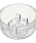 Professional Fire Alarm Detector Removal Head Replacement Attachment For No Hassle Installs and Swift Detector Swaps With Slick Anti Slip Grip and Built Like A Tank Durability For Field Pros, transparent design.