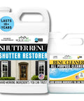 Bring Outdoor Gear Back To Life With This Ultimate Restorer And Cleaner Combo featuring Shutter Renu and Renu Cleaner bottles.