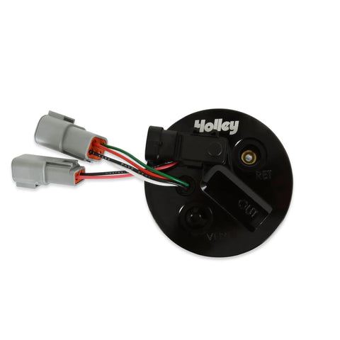 High Flow Heavy Duty Dual 450 Lph In Tank Fuel Pump Assembly Drop In Swap For 1998 Through 2002 Chevy Camaro And Pontiac Firebird E85 Ready With Integrated Sender, featuring the sender and connectors.