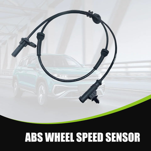 Ferianl black ABS wheel speed sensor with wiring harness and connector for Heyue models.
