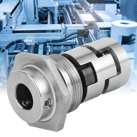 Tight Cartridge Mechanical Seal For Multi Stage Centrifugal Pump 12Mm Spindle Shaft showing metal component and machinery background.