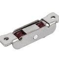 Heavy Duty Double Nylon Rollers Sliding Window Sash Pulley Wheel featuring 12.5mm X 8mm track width with stainless steel assembly.