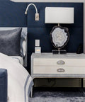 Killer Vibe Agate Stone Cabinet Drawer Knobs Featuring Gold Plated Edge Details And Easy Screw In Setup for nightstand drawers.