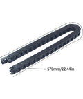 K2 Plus Cable Drag Chain Replacement Open For Hot End Extruder Direct Drop In Easy Install for 3D Printers 570mm length