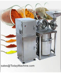 Industrial Grinding Machine For Chili Cassava Sesame And Coconut With Cyclone Separator And Dust Collector Heavy Duty Pulverizer