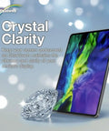 Top Tier 9H Hardness Screen Protector Compatible With Mileseey D9 Pro Laser Distance Meter Scratch Proof Flexible Film 2 Pack No Stress Work Rig Guard on device with diamond comparison.