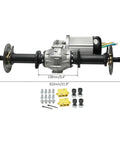32 Inch Golf Cart Rear Differential Axle Kit With 60V 3000W Brushless Motor And Five 12V 20Ah Batteries for DIY vehicles
