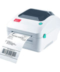 Solid 4x6 Direct Thermal Shipping Label Printer Plug And Play For Windows Mac Chromebook Android printing a shipping label.