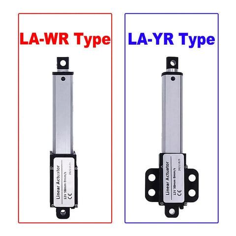 30mm Stroke DC 12V Micro Electric Linear Actuator, 150N Beast Mode Push Force, Smooth Operator Quiet Motor Controller side view