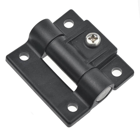 Black Plastic Adjustable Friction Torque Hinge for Cabinets and Furniture Doors, Easy Positioning and Durable 1 Piece XK513-3B