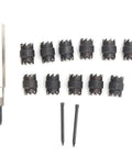 13 Piece Spot Weld Cutter Set 3 Eighth Inch Double Sided Welding Tool Kit For Electric Drill with cutters and accessories