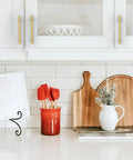Slick 10 Pack Knurled Brushed Gold Cabinet Handles 5 Inch Center To Center For Kitchen Cupboard Drawer Pulls on white cabinets.