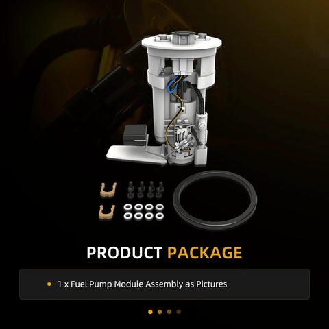 Smooth Operator Premium Fuel Pump Module Assembly Replacement For Toyota RAV4 Models 2001 Through 2005, showing assembly parts.