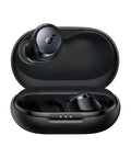 Space A40 Adaptive Active Noise Cancelling Wireless Earbuds With Up To 98 Percent Noise Reduction and Charging Case