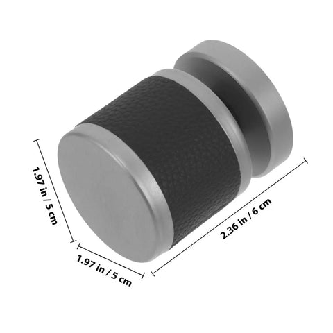 Heavy Duty Single Cylinder Deadbolt Lock With Slick Compact Ball Knob For Bedroom Doors, 5 cm diameter, sleek design