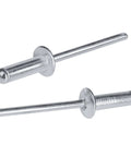 100 Piece Aluminum Blind Rivets One Quarter X Three Quarters Inch With Steel Mandrels Top Shelf Heavy Duty Pop Rivets
