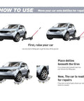 How to use Heavy Duty 4 Tire Wheel Dollies Boasting A Badass 6000 Pound Capacity for easy vehicle repairs step by step